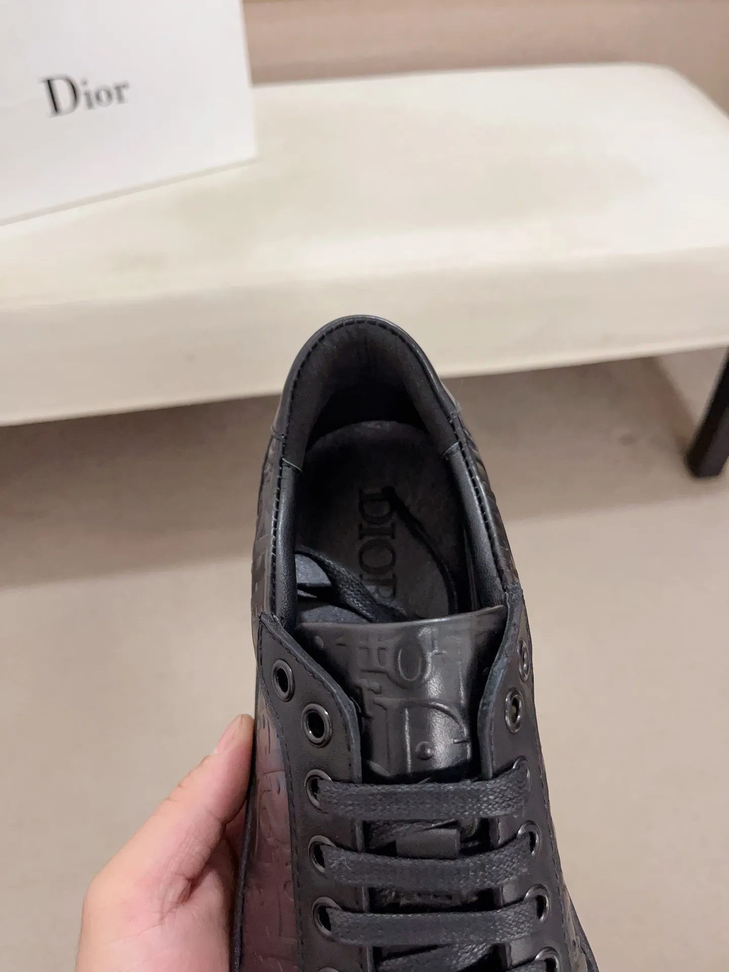 Men's shoes 💰: 400💰 [Dior·Dior] New casual sports style men's shoes, new spring and summer design, perfect workmanship, lace-up lazy style to create wardrobe quality, upper: imported first-layer cowhide, sheepskin lining is soft and comfortable, ultra-light TPU wear-resistant outsole, simple, versatile fashion men's shoes, excellent color code number 38--44 (45 is custom-made and non-returnable